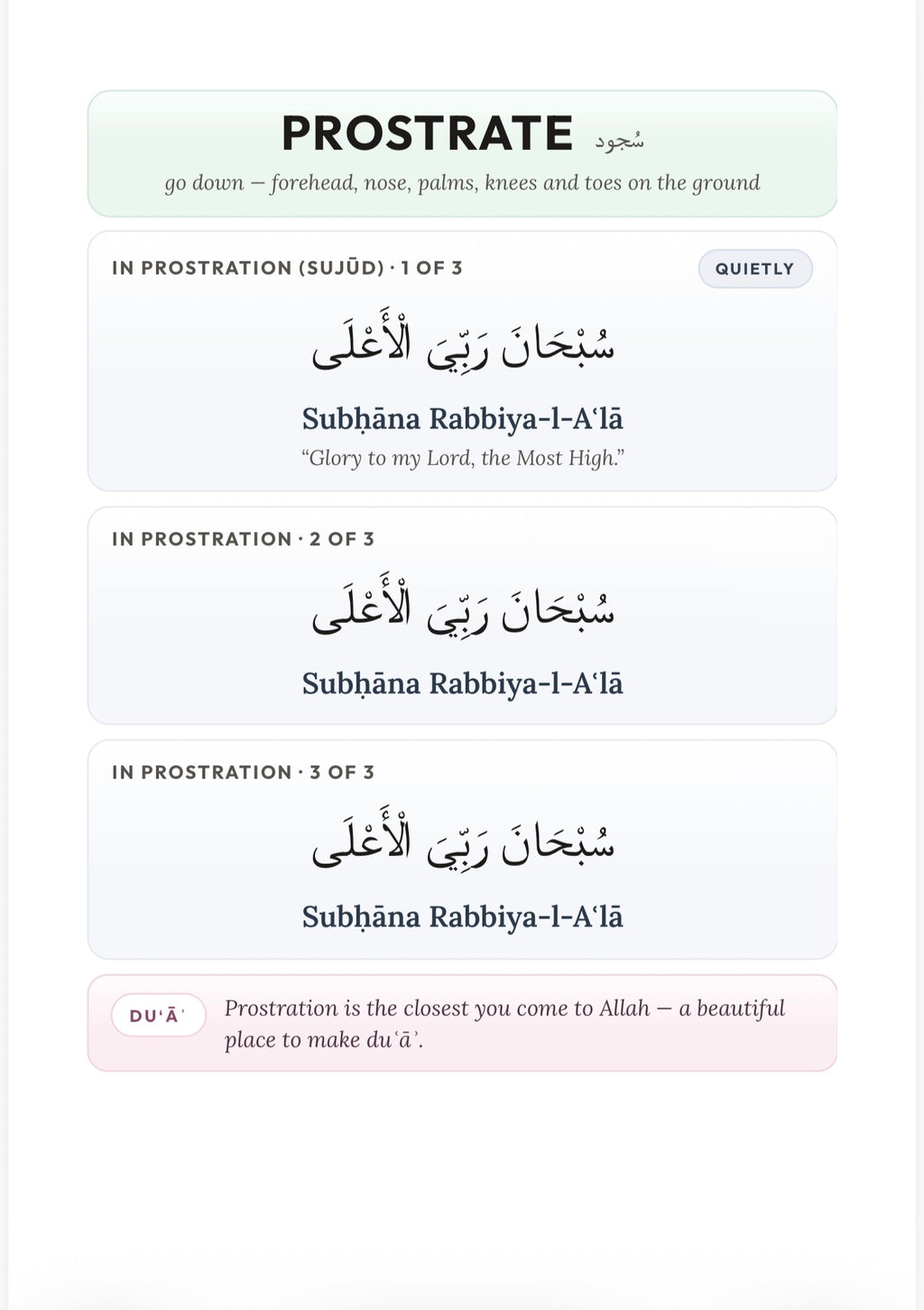 How to Pray- Salah