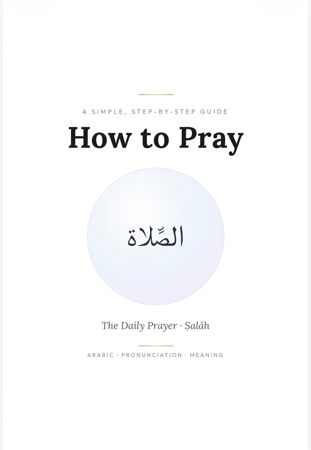 How to Pray- Salah